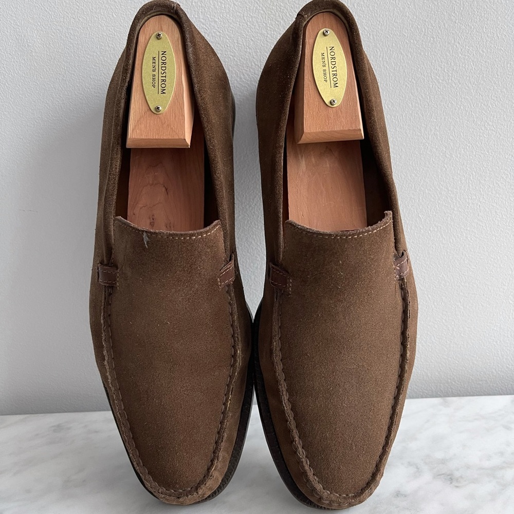 Bruno Magli Brown Loafers - Used Size 8